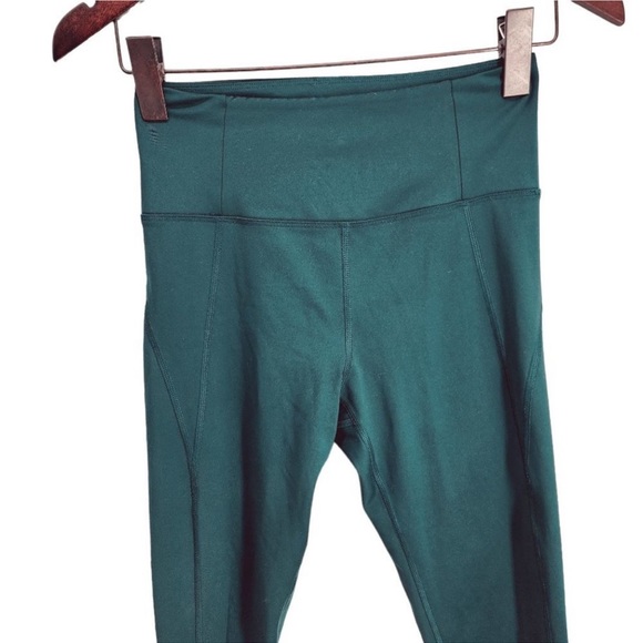 Girlfriend Collective Globe Green Compressive High-Rise Legging - Picture 3 of 9